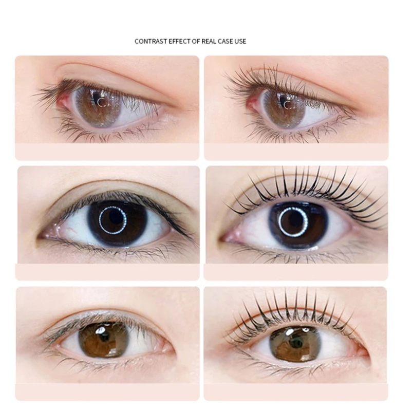 3 คู่Reusableด้วยGlitter EyelashซิลิโคนPadชุดยกเคลือบPad Eyelash Lashesแต่งหน้าเครื่องมือ