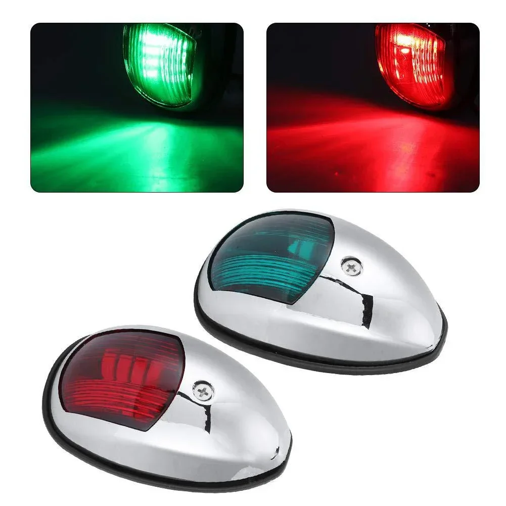 Luz LED de navegación marina para barco, barco V rojo marino, tractores prácticos, instalación directa hecha de alta calidad