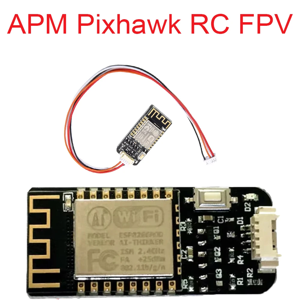 

APM Pixhawk RC FPV Drone 2.4GHZ Wireless WiFi Telemetry Module WIFI Transmission for Flight Control Support Phone Computer
