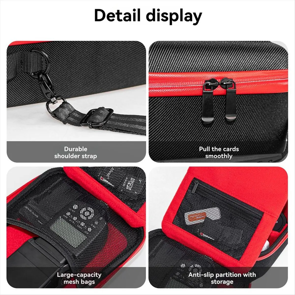 Photography Equipment Carriers for Rebel T7/R50/R6 Mark II/R100 Water Shell Padded Interior A