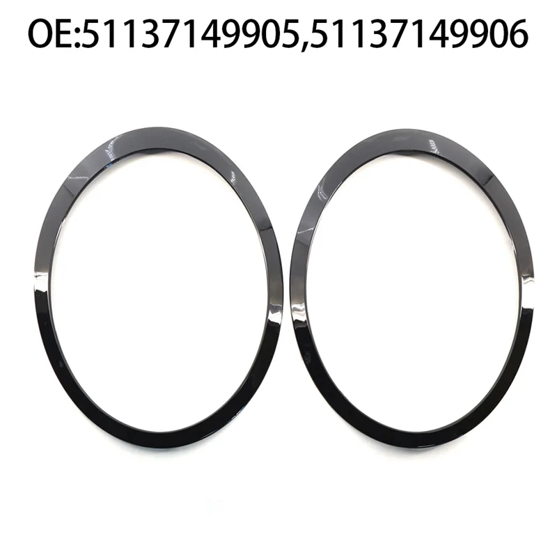 51137149905 51137149906 Headlight Frame Headlight Trim Ring Auto for MINI Cooper S R56 R57 R55 Clubman 2007-2015