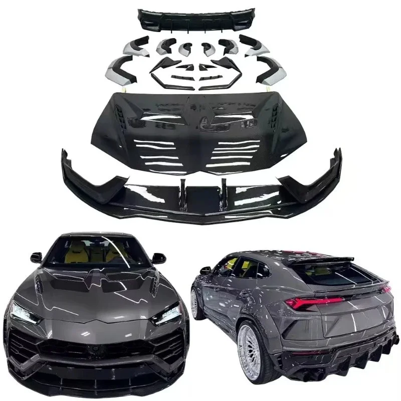 

For Urus - 1016 Style 3K Dry Carbon Fiber Exterior Kit