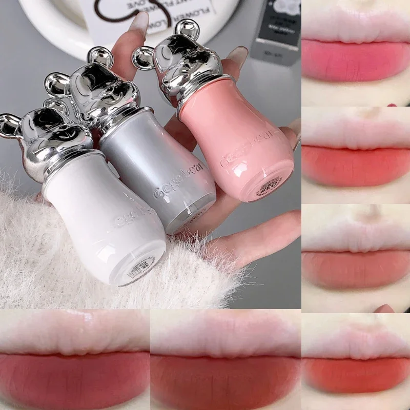 벨벳 매트 전기 도금 베어 립스틱 - 오래 지속되는 강렬한 색상 비퇴색 부드러운 마무리 립 머드