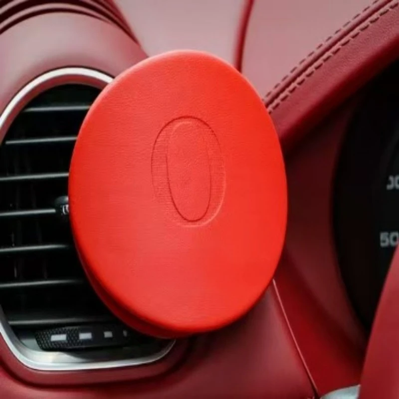 Auto parts holder perfume car in-car air outlet leather light fragrance solid perfume for men and women