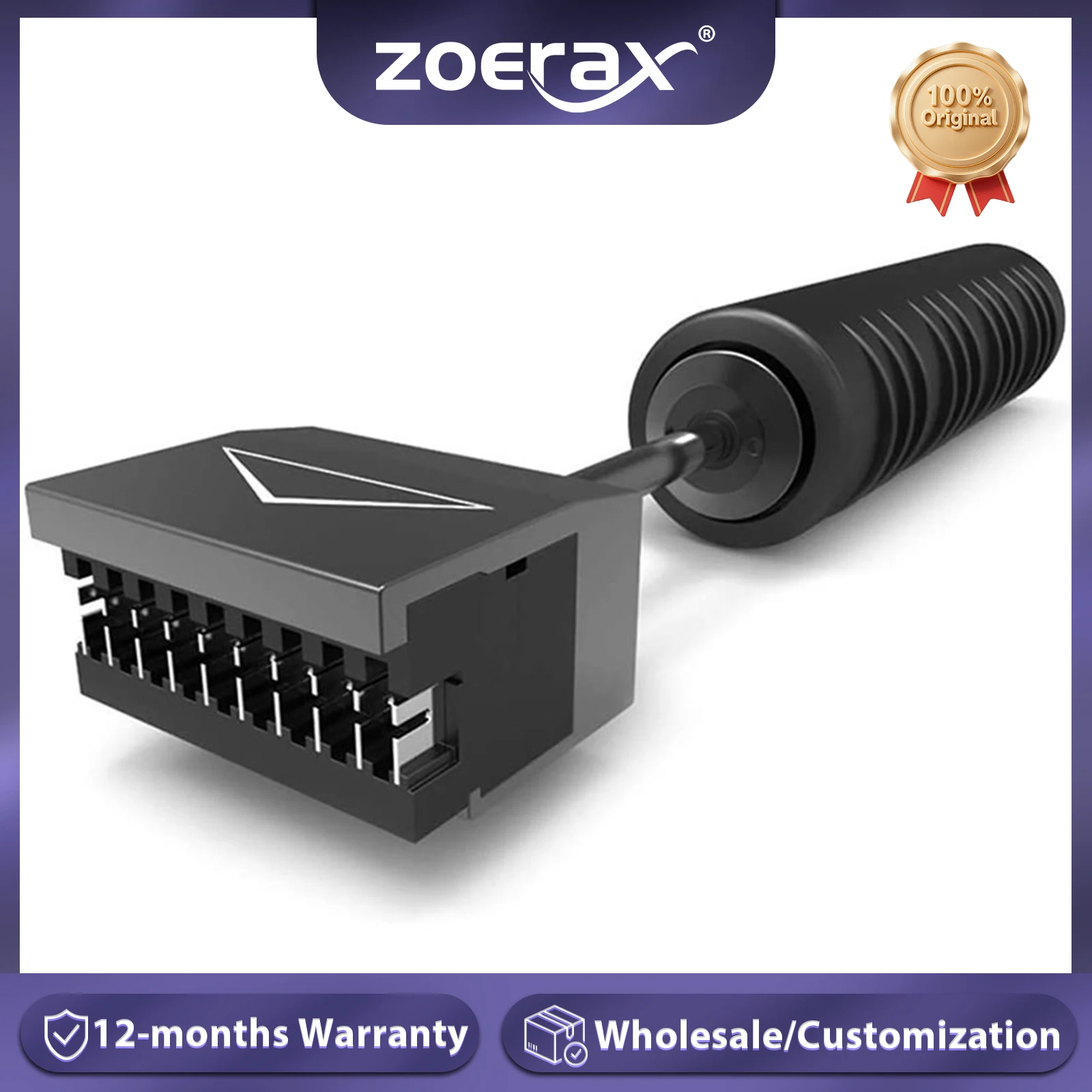 

ZoeRax Impact Punch Down Tool 5 Pairs with Blade Universal for 110 Type Pantch Pannel Phone Module Network
