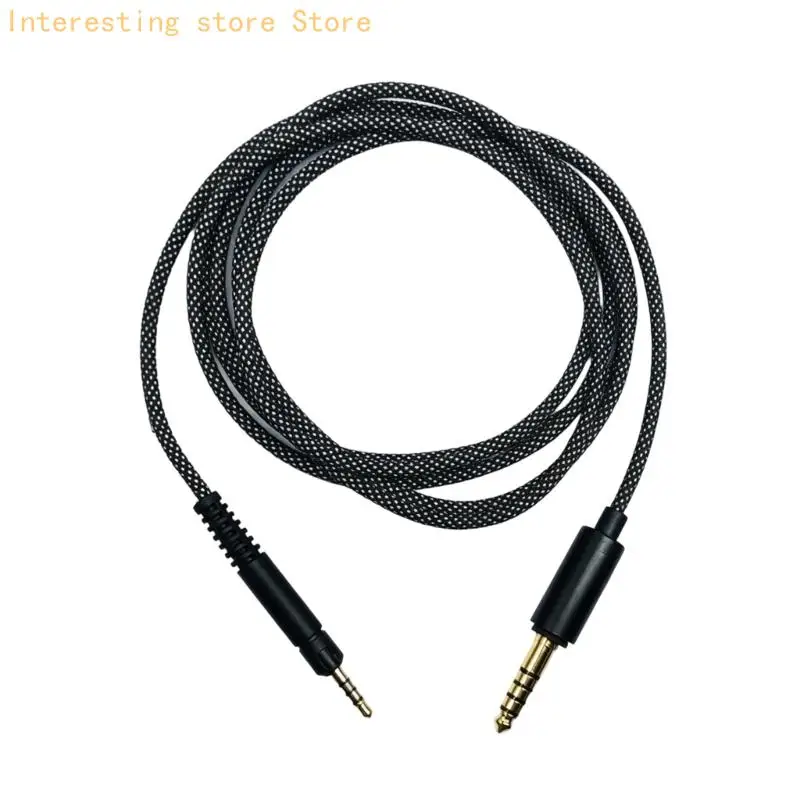 Geflochtenes Kopfhörerkabel für HD598/HD599/HD558/HD518 für den Hörgebrauch zu Hause Schreibtisch 55KC – Detail 8
