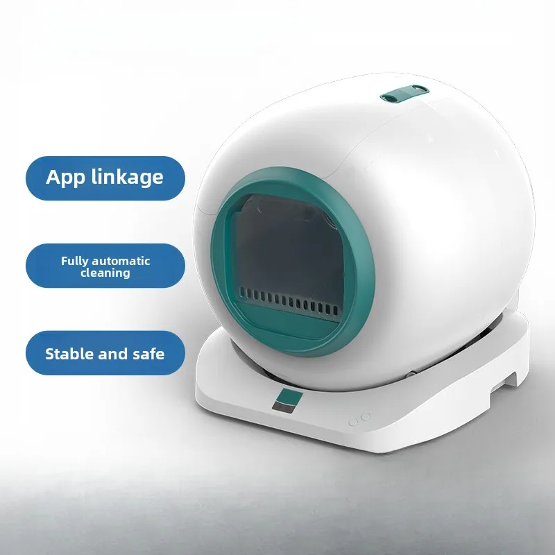 

Дезодоратор двойного назначения, интеллектуальный полностью автоматический ящик для кошачьего туалета, 65 л, автоматический дефектор для космических кошек