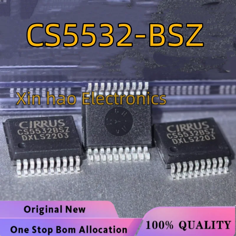 1pcs-10pcs /LOT 100% New CS5532ASZ CS5532BSZ CS5532-ASZ CS5532-BSZ SOP-20 CS5533-ASZ  CS5522ASZ  CS5530ISZ  24-bit ADC