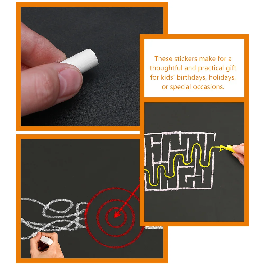 

Chalkboard Wall Sticker Whiteboard Drawing Boards Writing for Kids Small Dry Erase Graffiti