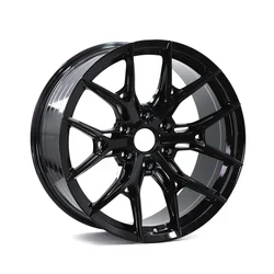 DX386 New Design 18/20 Inch  Black Machine  Face Car Wheels