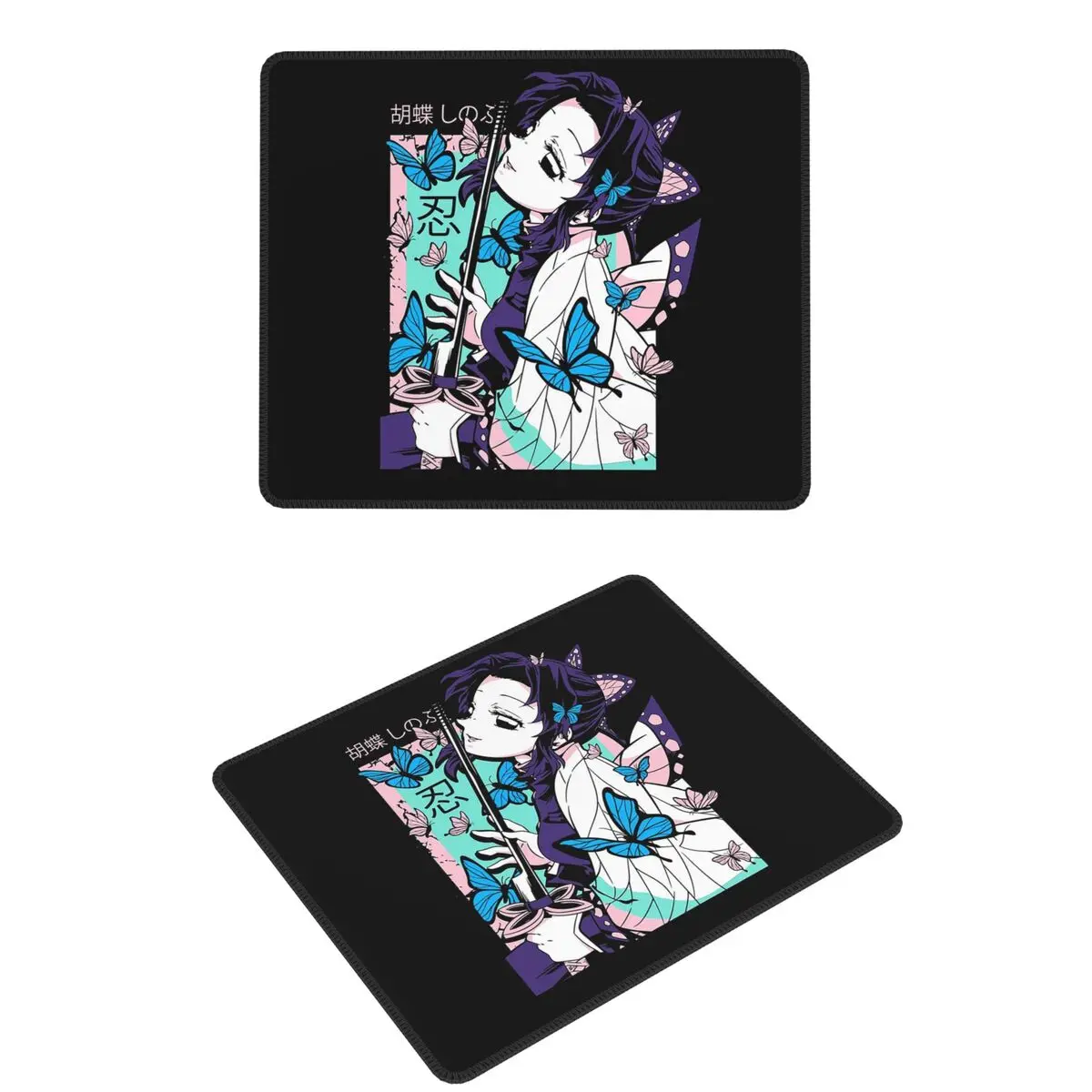

Shinobu Kocho Kimetsu No Yaiba Mouse Pad Computer Keyboard Mouse Mat Gaming PC Desk Mat Office Accessories Table Mats