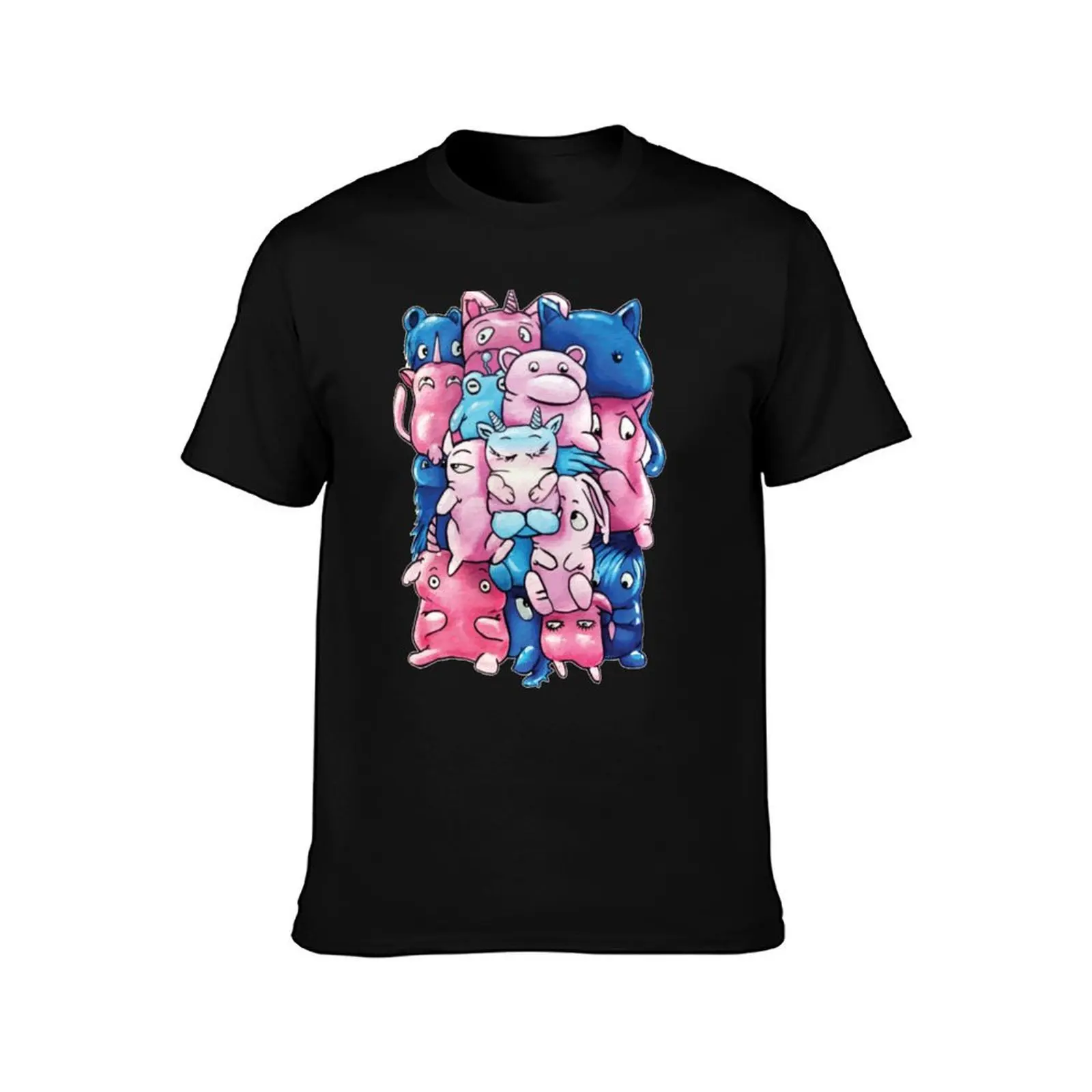Trans Pride Critters T-Shirt Casual Daily Outfit T-Shirt