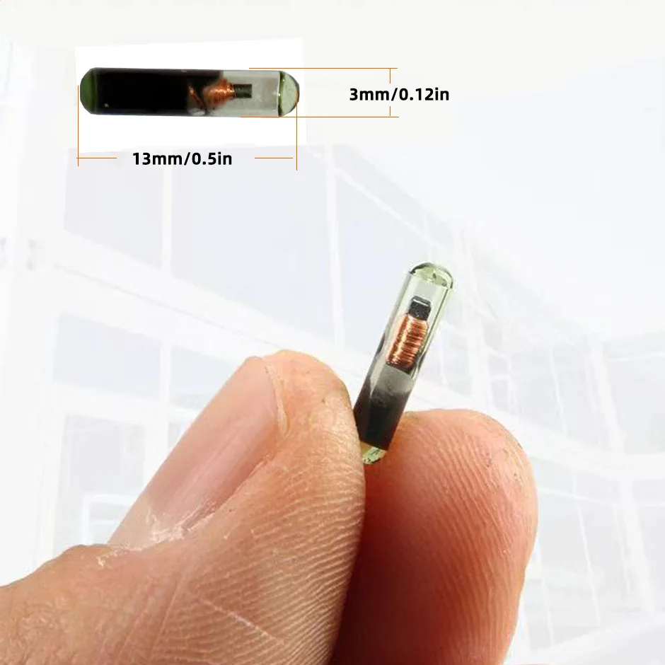 

QXNY Unlock Automobile Car Key Chip ID48 Transponder TP08 Glass for VW Skoda Seat for Car Vehicle Audi Honda