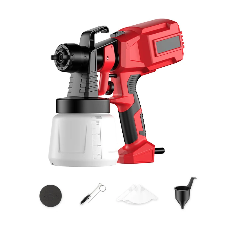 

800ML Electric Spray Gun Cordless Paint Sprayer Auto Furniture Coating Airbrush Compatible For Makita 18V Battery Gun Airbrush