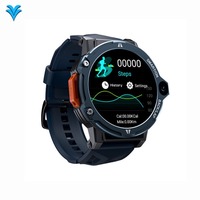 LOKMAT APPLLP 6 PRO Smart Watch Android 11 Sports Fitness Tracker GPS Wifi Men Watch Phone Camera Video Call