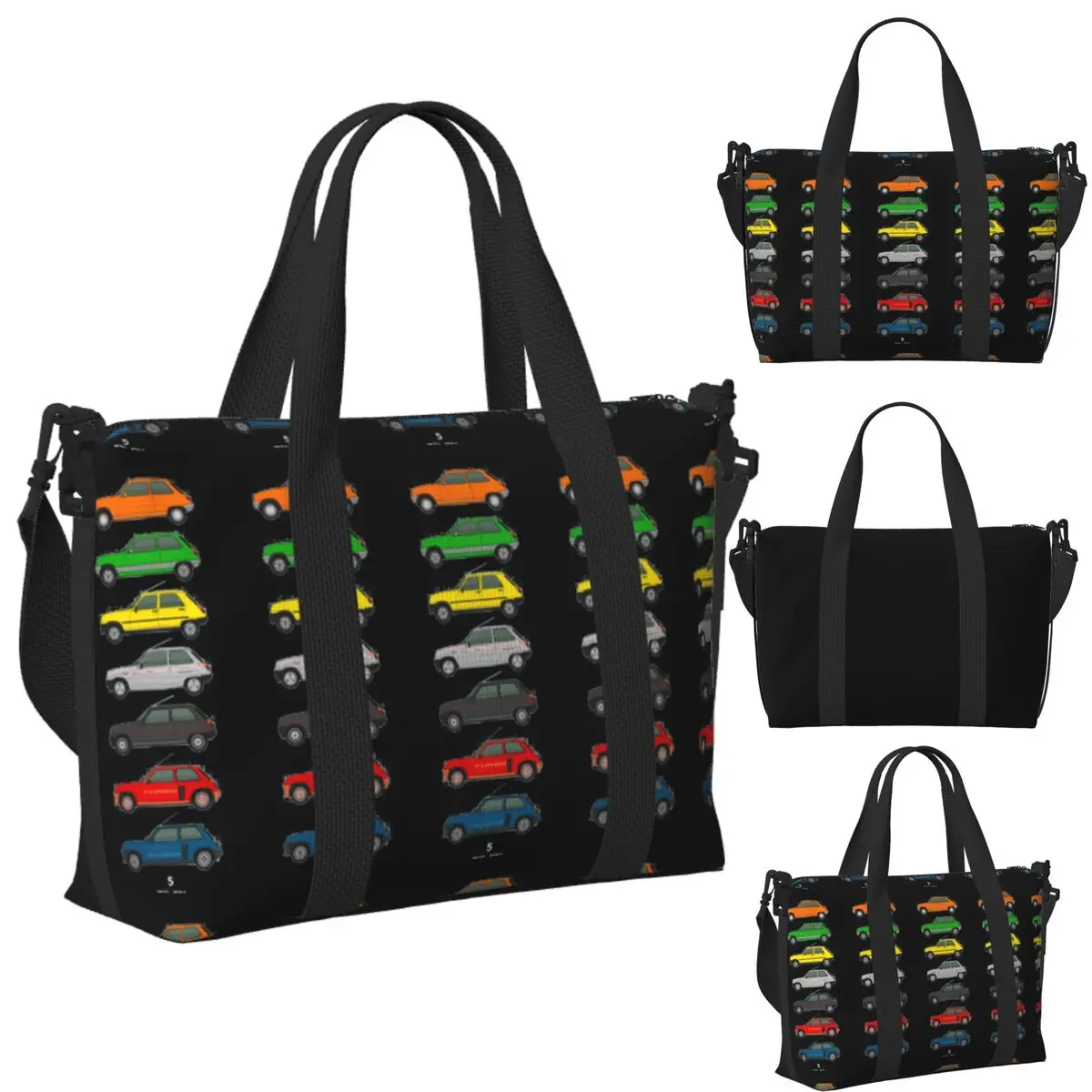 

Коллекция автомобилей на заказ 5, пляжная дорожная сумка Gordini, большая вместительная сумка-тоут для тренажерного зала, йоги, женская дорожная сумка для покупок