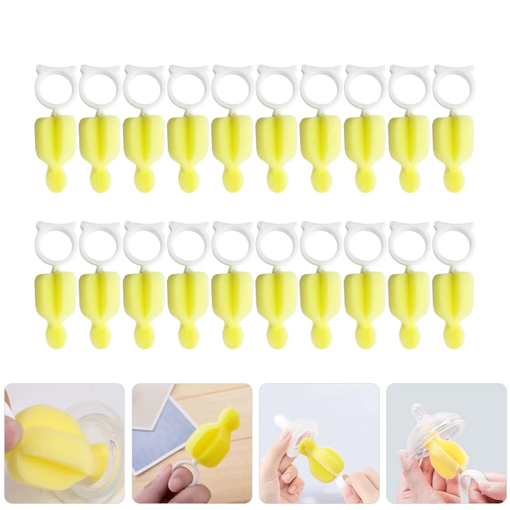 20 Pcs Drinking Straw Cleaner Bottle Treat Brush Pacifier Cleaning for Shoe Baby