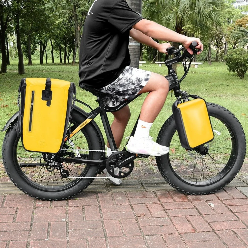

Водонепроницаемая сумка на переднюю вилку велосипеда, 10 л, большая вместимость, быстросъемная, для крепления на багажник, сумка для хранения, аксессуары для велоспорта