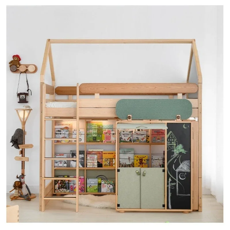 Newsstand picture book house, children's bookshelf reading area, game house figure cabinet picture book rack