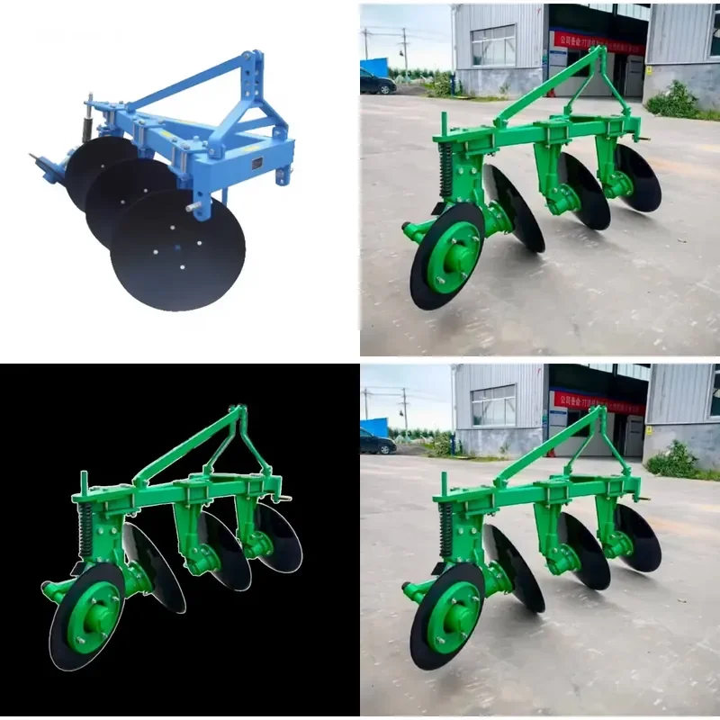3 Disc Agricultural Disc Harrow with Gearbox High Performance