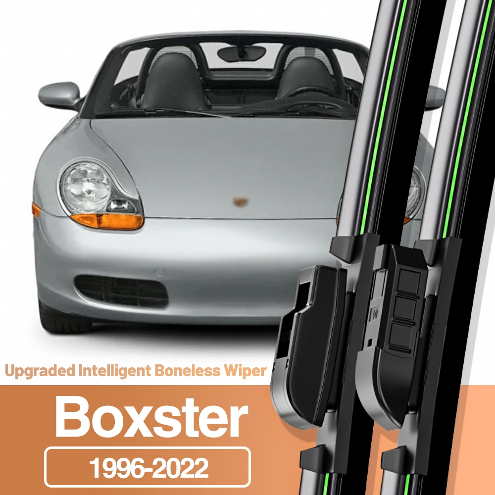 2x For Porsche Boxster 986 987 981 982 1996-2022 Front Windshield Wiper Blades Windscreen Window Accessories 2004 2012 2015 2016