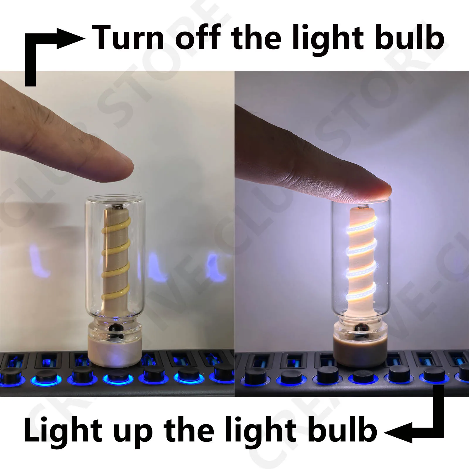 Sterowanie czujnikiem USB Możliwość przyciemniania dotykowego żarówki lampy Przenośne lampki nocne stołowe Lampka nocna USB Lampka nastrojowa do