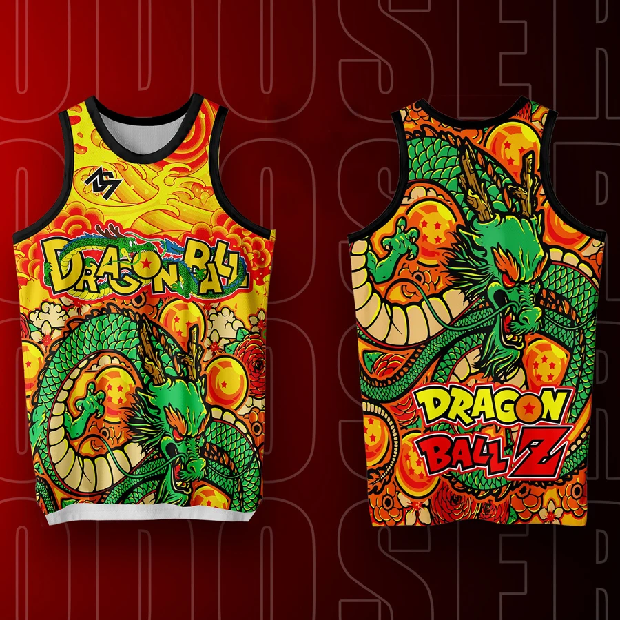 2026 Sommer Dragon Ball Retro Fitness-Weste Herren Übergroße 3D-Bedruckte Weste Familien-Unisex Kinder-Sportshirt