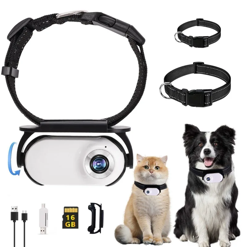 

Pet collar camera, thumb camera high definition recorder