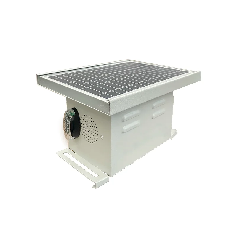 6KHZ-30KHZ Bird Repeller Ultrasonic with Voice Simulation/light Flash
