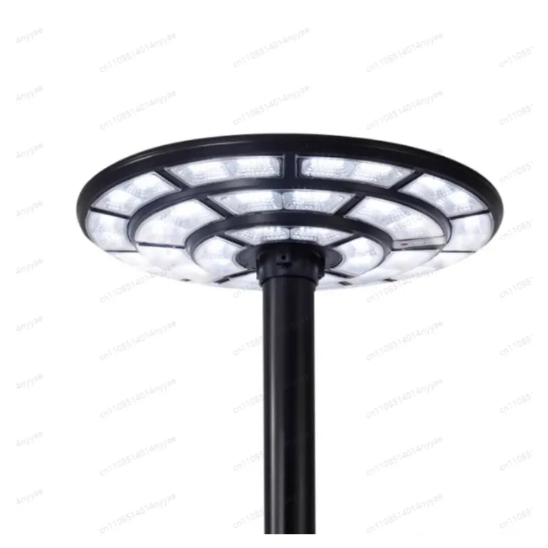 Solar Street Light Integrated Outdoor Park Garden Community Household Road Lighting Round  Flying Saucer
