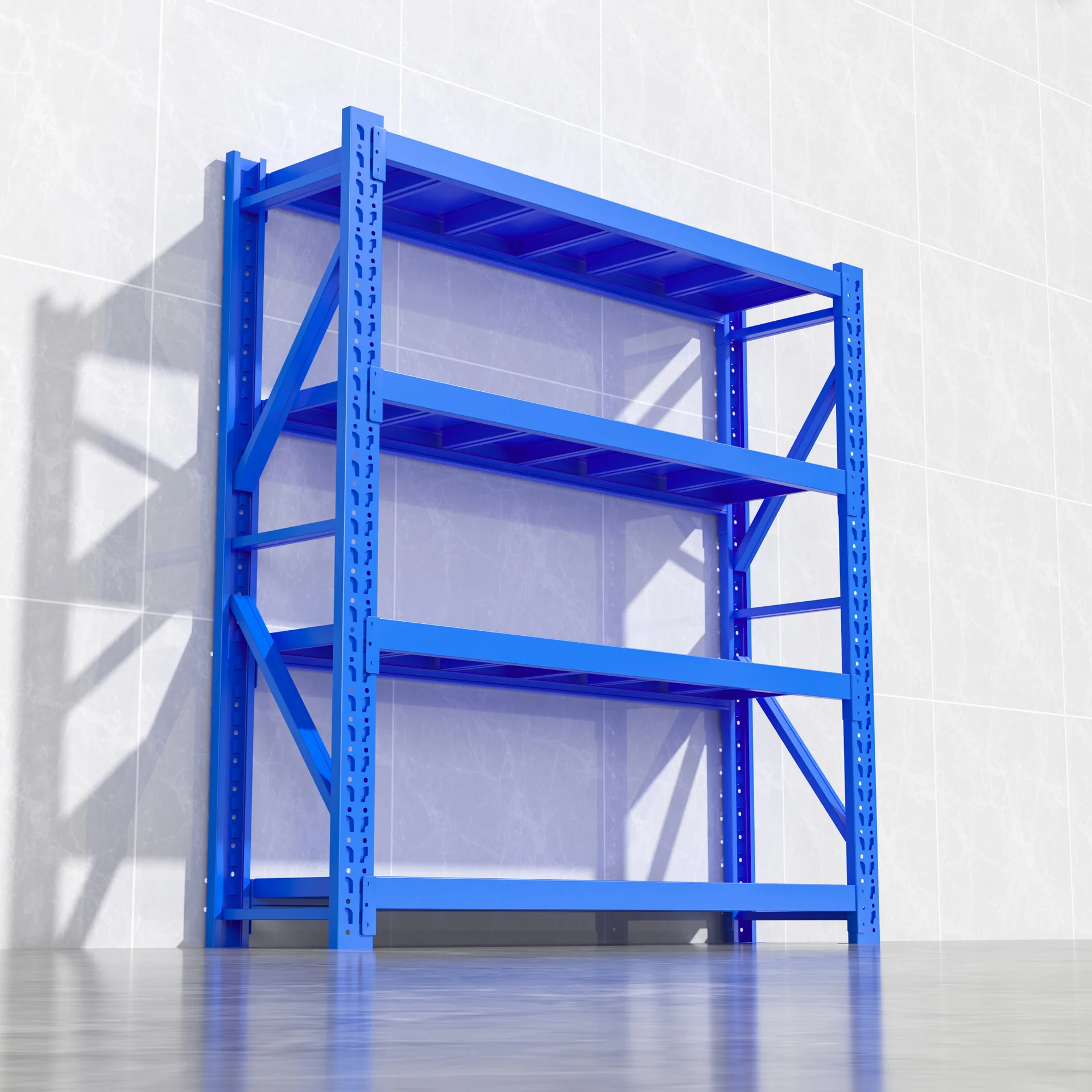 For King Global Custom Heavy Duty Light Storage Shelf Racks Pallet Rack Garage Shelving Storage Units Shelves Warehouse Rack