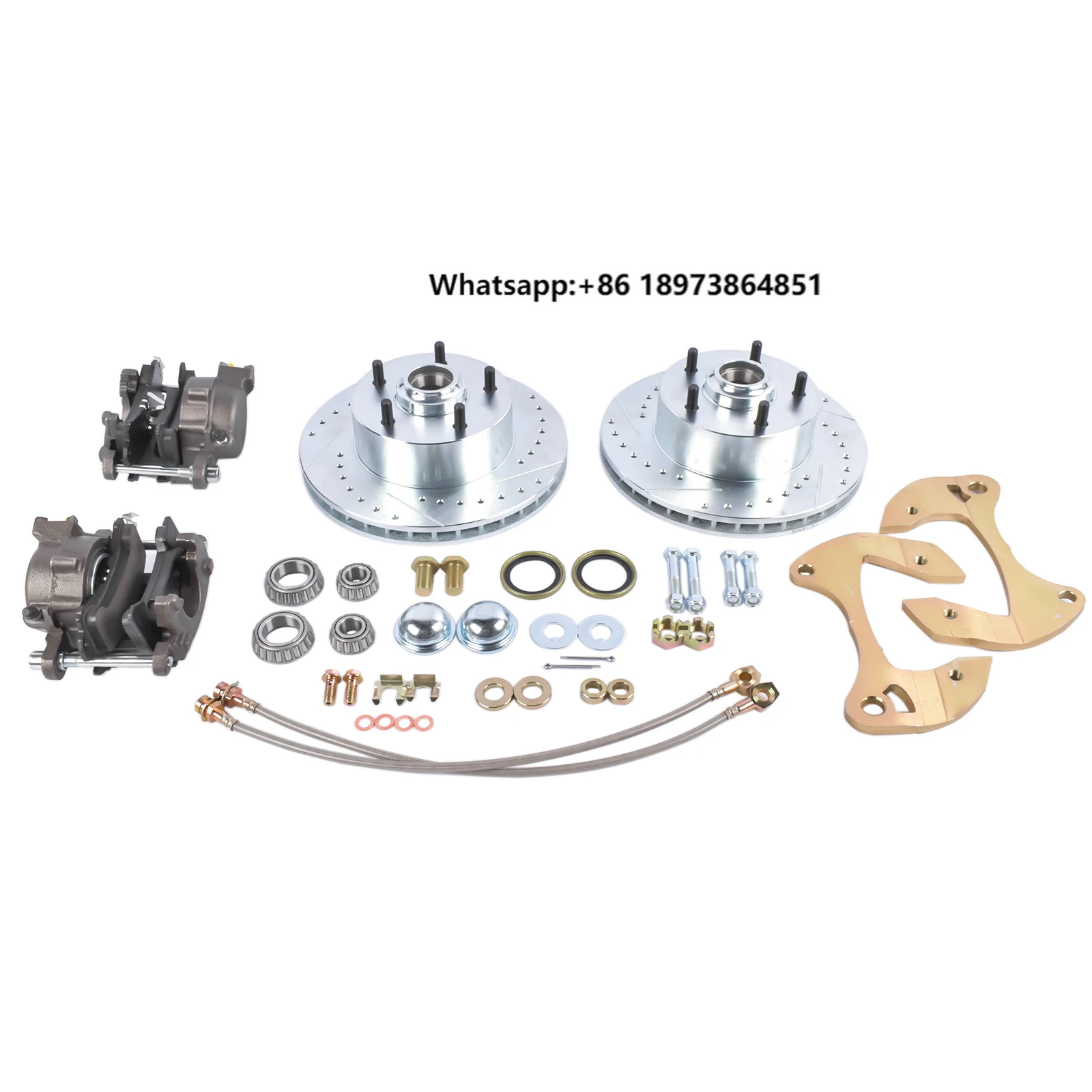 

Glossy Deluxe Brake Kit for 557-57 59-64 Che-vy Full-size Car 91031911D