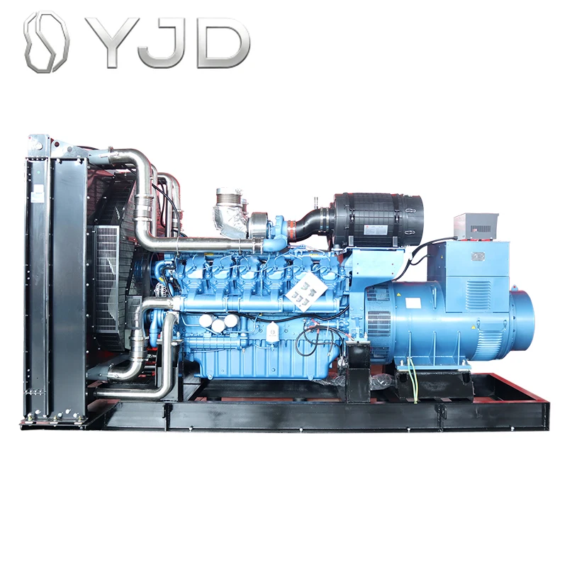 50KW 60KVA Open Frame Diesel Electric Power Plant Generator Set with Auto Start ATS Famous Engine