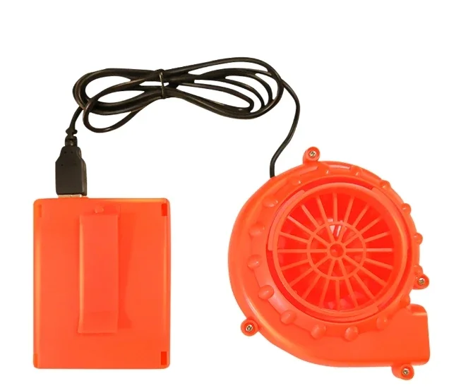 電動バッテリー式コスチューム送風機 ポータブル 大風量 インフレータブルゲーム衣装スーツ用送風機 パーティー用