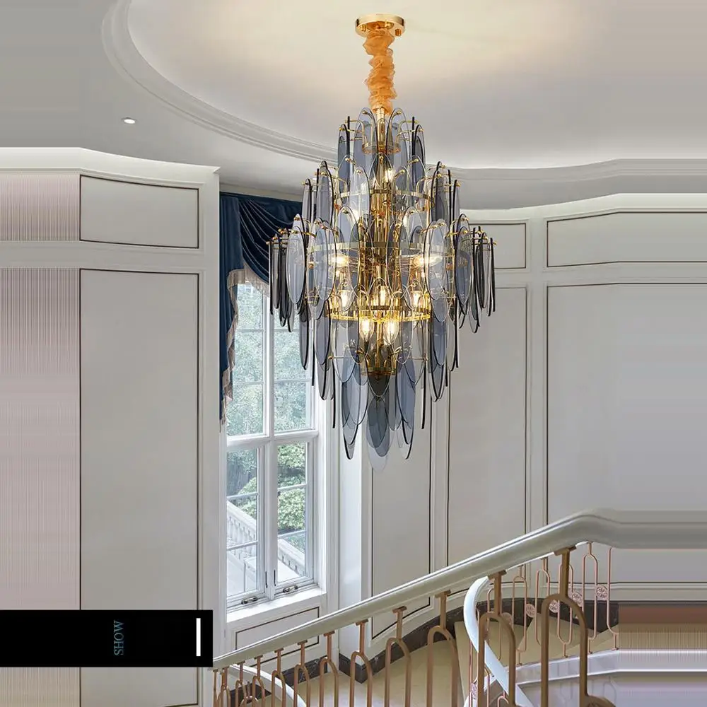 2025 Modern Round Golden Designer Led Suspension Luminaire Lampen Pendant Lights Hanging Lamp Pendant Light For Dinning Room