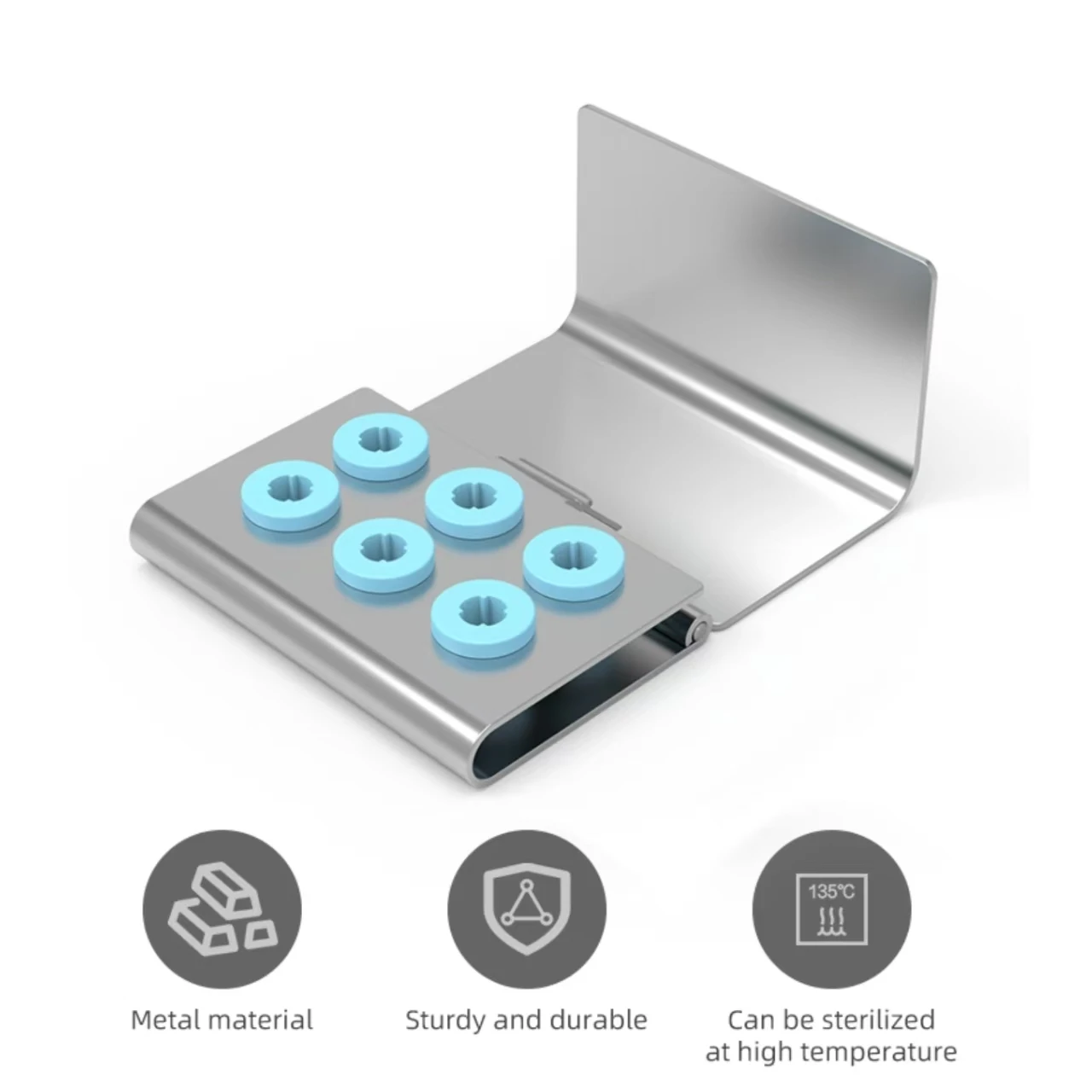 VVDental Piezosurgery Tips Kit Premium Ultraschall-Zahneinsätze mit gehärteter Metallstruktur für Woodpecker Mectron Einheiten Werkzeuge – Detail 15