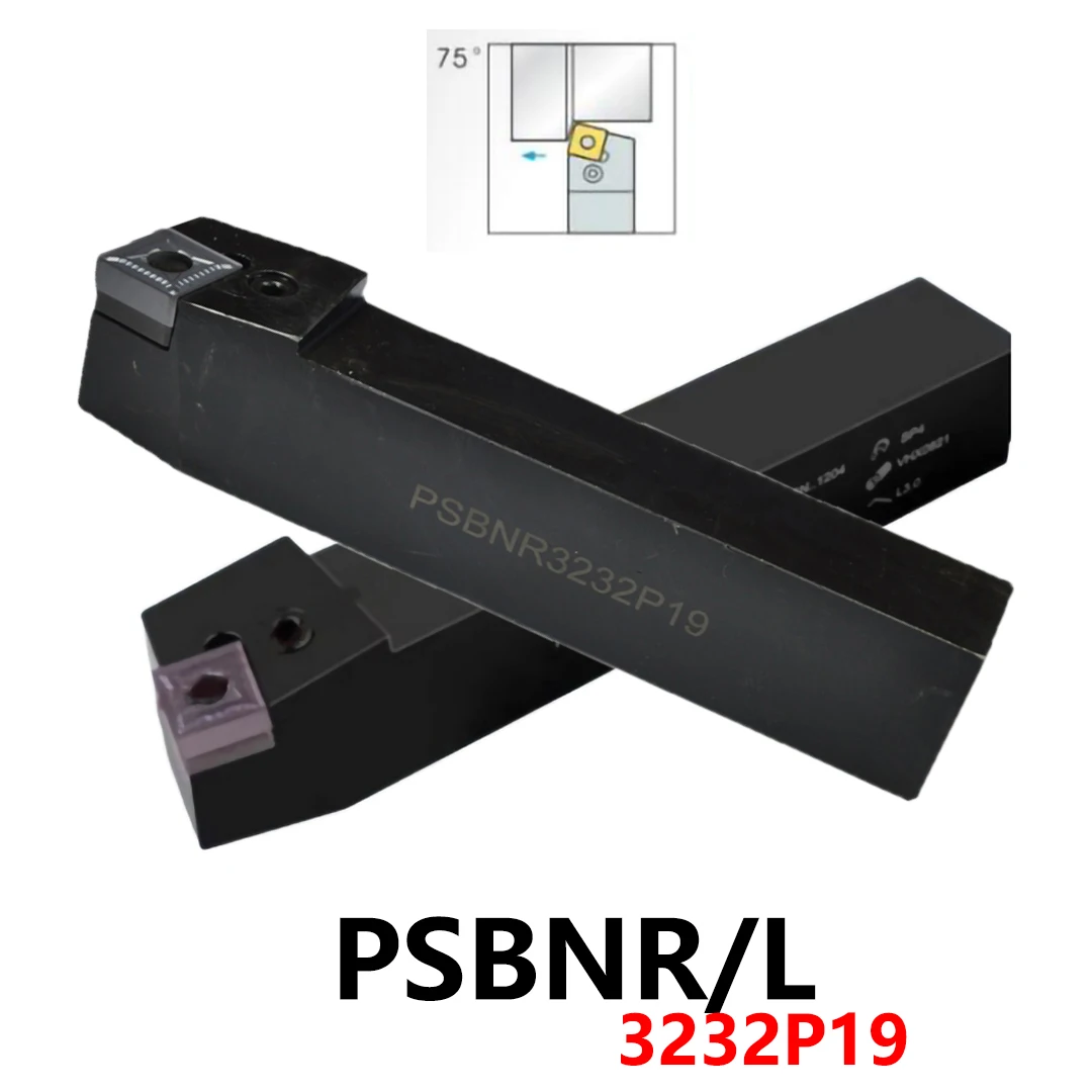 

BEYOND PSBNL3232 PSBNR3232P19 PSBNL3232P19 PSBNR PSBNL 3232 Держатель инструмента для токарного станка PSBNR3232 Используйте твердосплавные вставки SNMG19