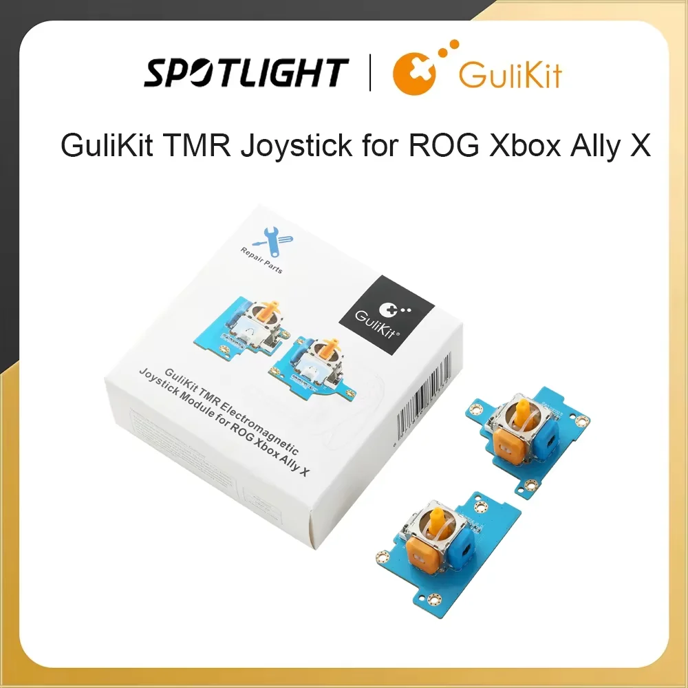 

Модуль электромагнитного джойстика GuliKit TMR для ROG Xbox Ally X, ремонтная замена антидрифтовой палки для игровой консоли ROG Ally X