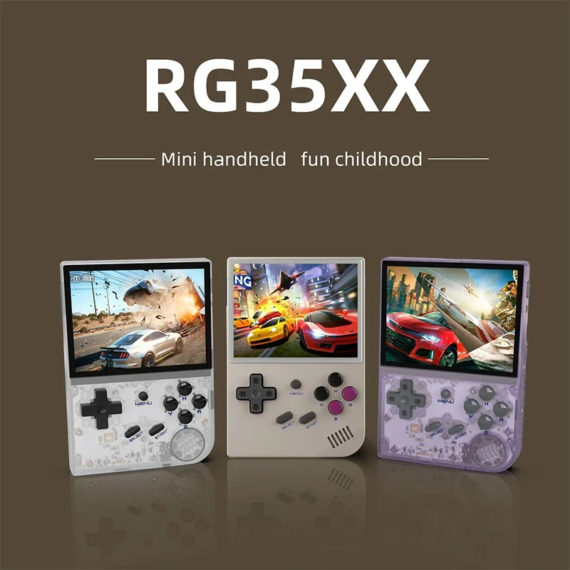 Handheld RG35xx Open-source Handheld Game Console Portable Retro Gba Arcade Game Nostalgic Ps1 Handheld Game Console Gifts