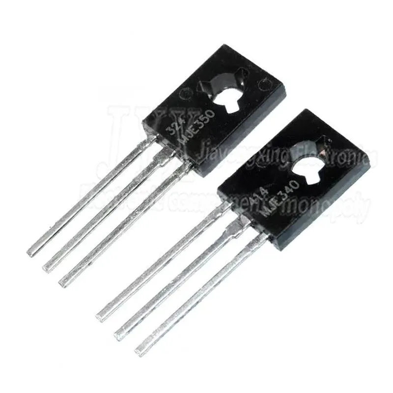 10PCS/Lot (5PCS/Lot MJE340 + 5PCS/Lot MJE350 ) TO-126 KSE340 KSE350 TO126 new original amplifier tube