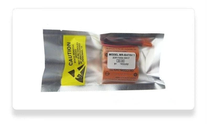 (10 قطعة) بطارية مؤازرة 1800 مللي أمبير في الساعة لسائق ميتسوبيشي M80 MR-BAT6V1 MR-BAT6V1SET 6V 2CR17335A WK17 PLC بطارية ليثيوم