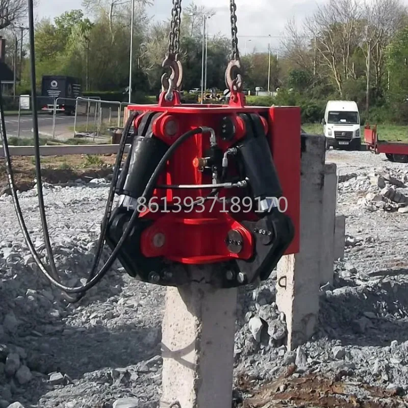 Pile Cutters Square Concrete Pile Breaker Is Suitable for Blasting High-speed Railway Bridges To Demolish Building Piles