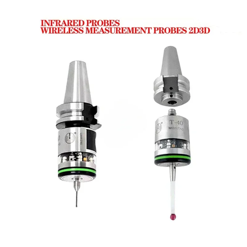 

for T40 CNC Machine Tool Infrared Probe Wireless R Measurement Probe 2D3D Mold Inspection Sensor To Replace for Renishaw