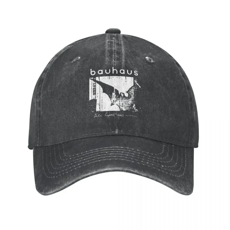 

Bauhaus Bela Lugosi's Dead Baseball Caps Distressed Denim Washed Punk Snapback Cap Unisex Outdoor Activities Adjustable Caps Hat