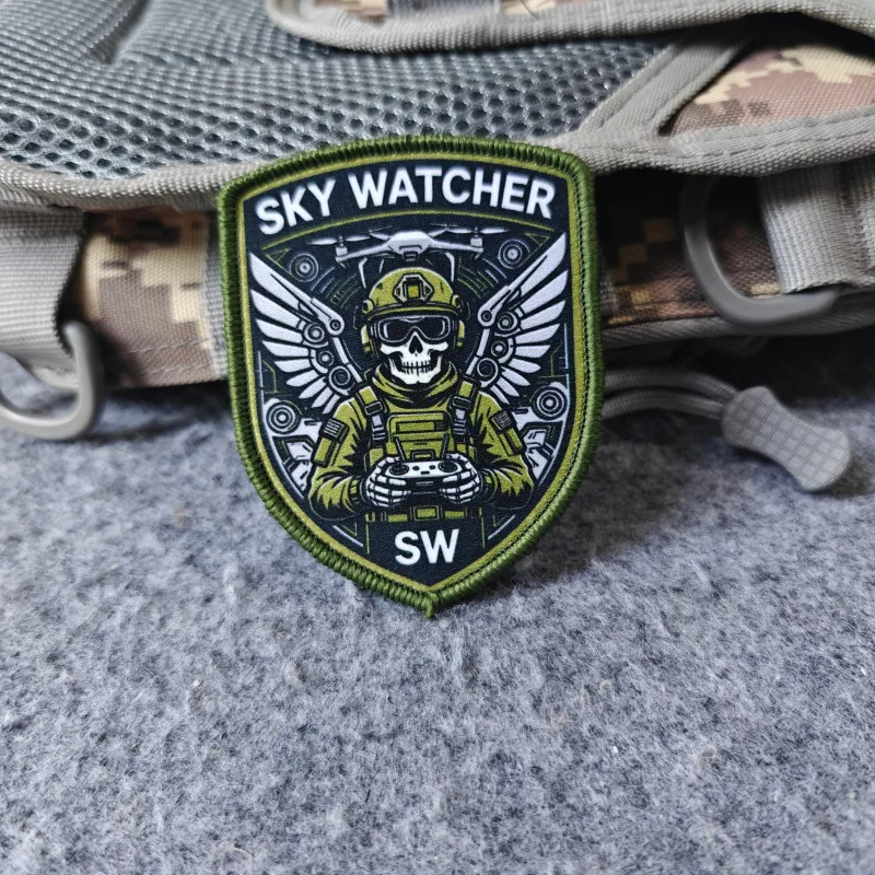 2026 New Patches, Drone operator Morale Badges, For Clothing, Hats, Backpacks, etc., Hook and Loop