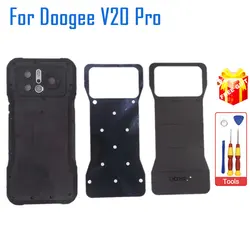 New Original DOOGEE V20 Pro Cover Plate Battery Cover Back Case With Adhesive Backing Accessories For DOOGEE V20 Pro Smart Phone