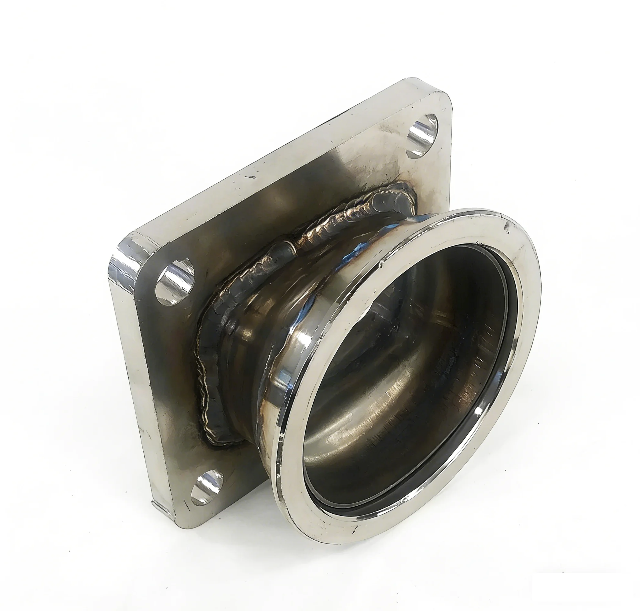 T4 4-Bolt Flange to 3" I.D. V-Band Flange Manifold Turbo Charger Adapter