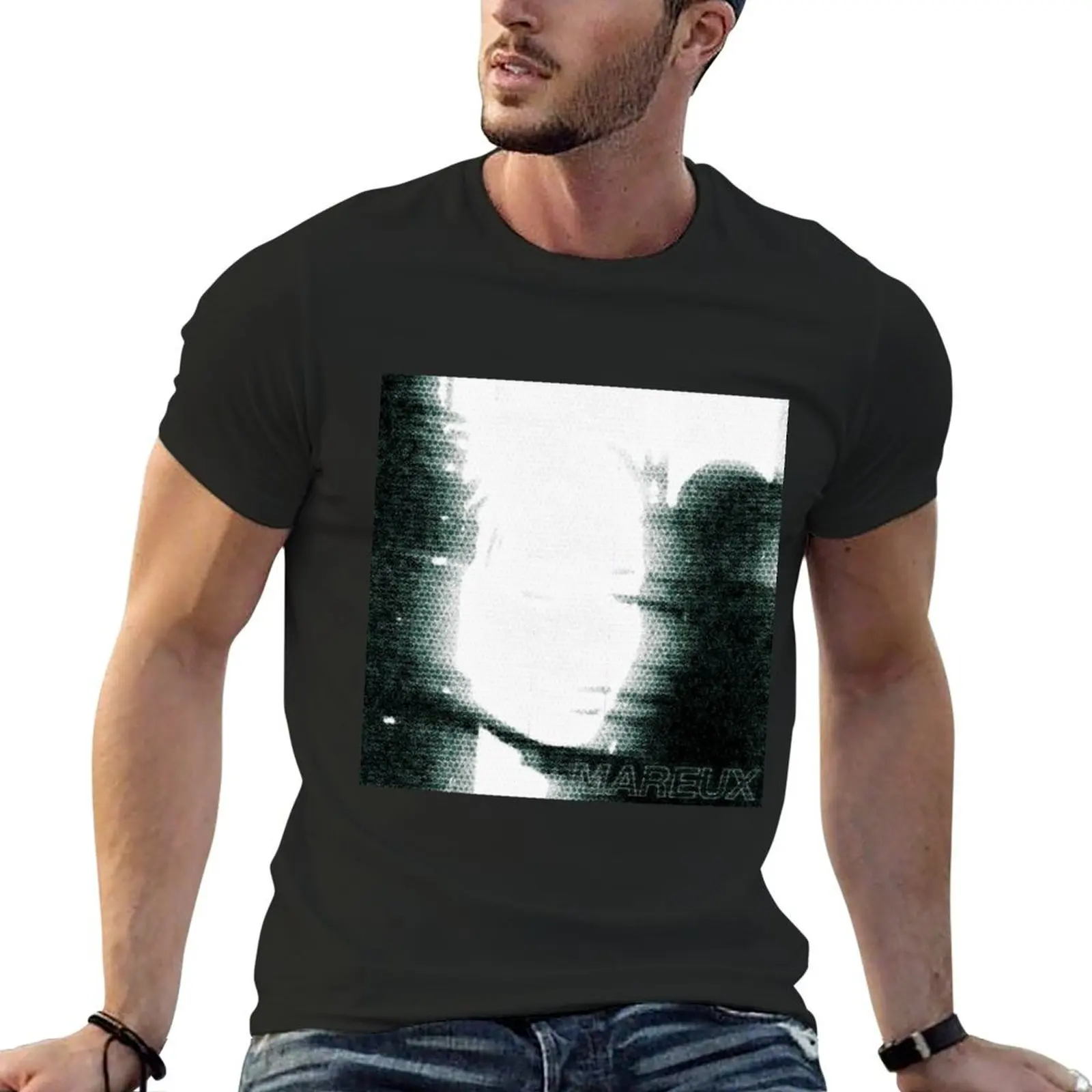Mareux t shirt T-shirt customs summer clothes oversized vintage heavyweight t shirts for men