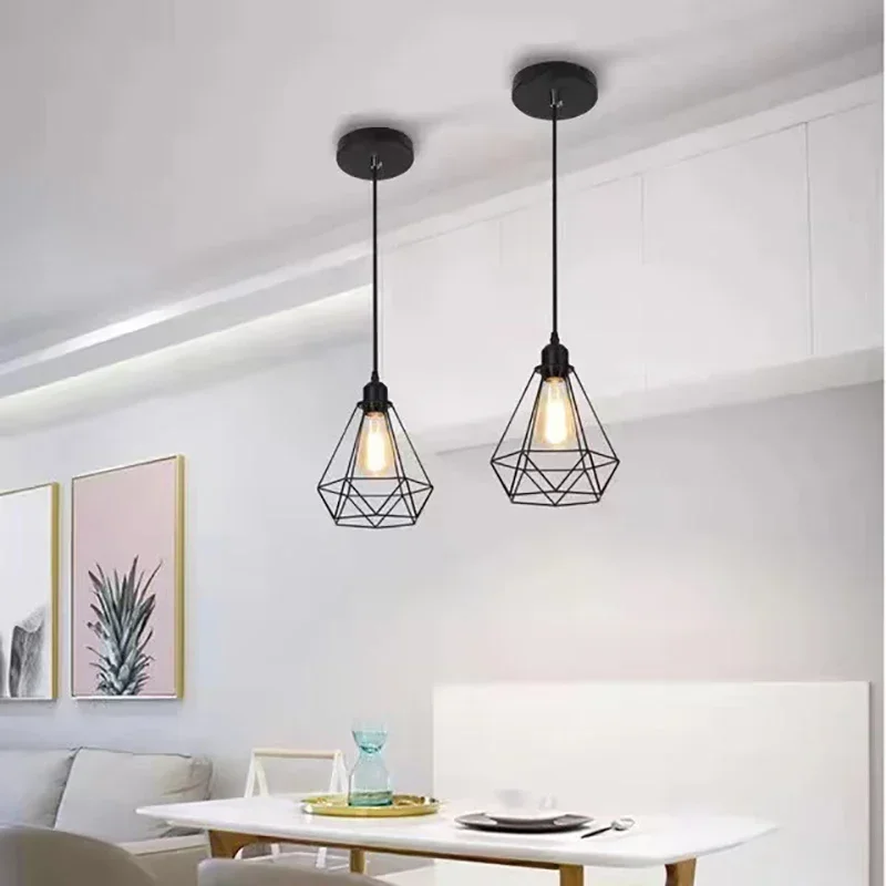 

E27 modern pendant lamp simple corridor aisle creative entrance lighting Nordic bedroom cloakroom balcony lighting