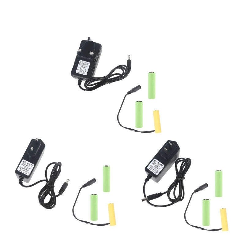 

CS1W AA Battery Eliminators Cable Replace 3Pcs1.5V AA/LR6 Batteries for LED Light Toy